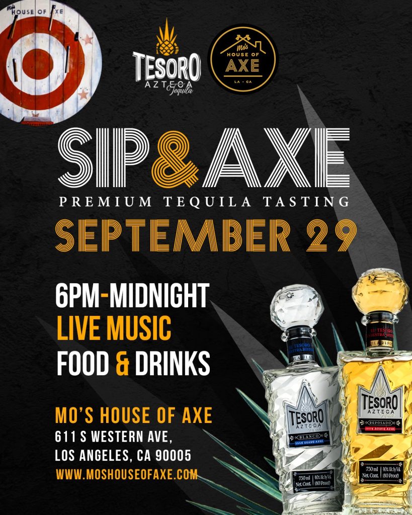 Sip & Axe! Mo's House Of Axe
